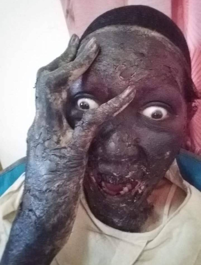 Gabby Andina, gadis tertinggi asal Pontianak, berperan sebagai Inggi di film Jailangkung: Sandekala. Foto: Dok. Istimewa