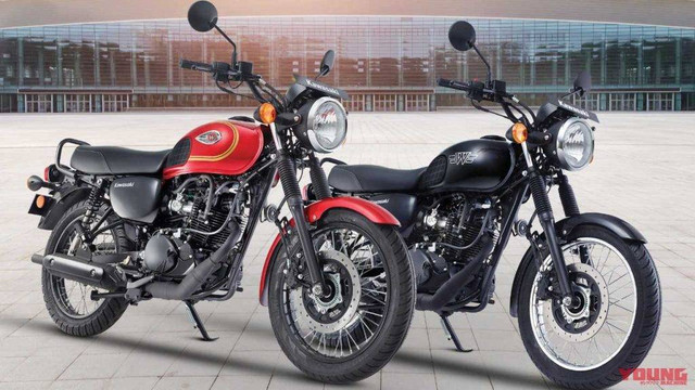 Kawasaki W175 terbaru meluncur di India. Foto: dok. Kawasaki