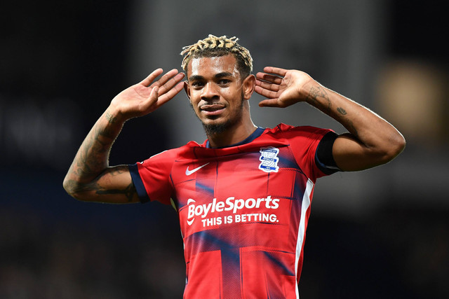 Pemain Timnas Curacao dan Birmingham City, Juninho Bacuna. Foto: Tony Marshall/Getty Image