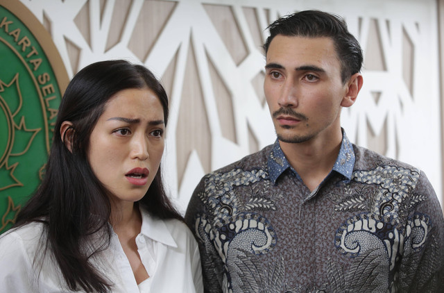 Artis Jessica Iskandar bersama suaminya Vincent Verhag. Foto: Dok. Ronny