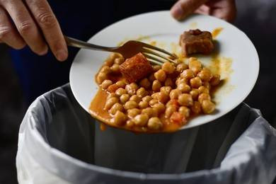 Ilustrasi sampah makanan. Foto : Shutterctock