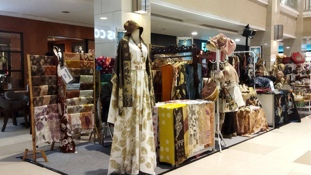 Suasana Sekati YK, sekaten dalam mall untuk dukung pemulihan ekonomi UMKM. Foto: Maria Wulan/Tugu Jogja