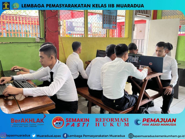 CPNS Lapas Muaradua Kemenkumham Sumsel Ikuti Penutupan Latsar