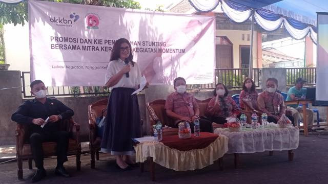 Sosialisasi Stunting oleh Ketua Komisi IX DPR-RI Felly E. Runtuwene, SE di Kabupaten Minahasa Selatan (Minsel), Provinsi Sulawesi Utara 