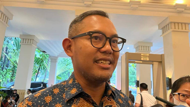 Juru Bicara DEN, Jodi Mahardi, saat ditemui di The Dharmawangsa Hotel, Jumat (7/10/2022). Foto:  Fariza Rizky Ananda/kumparan