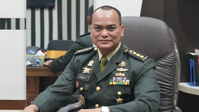 Kapendam XVII/Cenderawasih, Kolonel Kv Herman Taryaman. (Foto Pendam Cenderawasih)