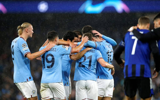 Manchester City vs FC Kopenhagen. Foto: Craig Brough/Reuters