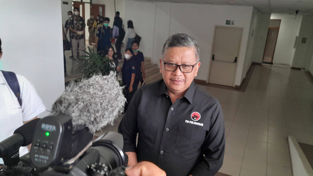 Sekjen PDIP, Hasto Kristiyanto. Foto: Widi RH Pradana