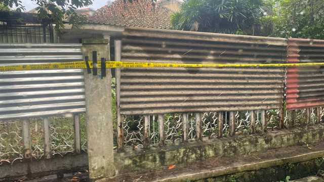 Rumah warga di Bandung yang dijadikan lokasi pembuatan konten horor. Foto: Dok. Istimewa