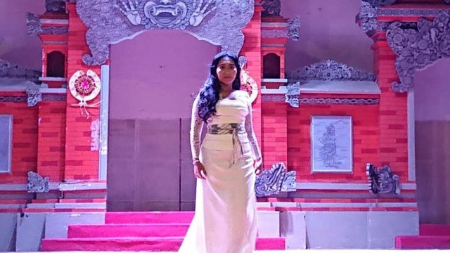 Salah-satu adegan dalam monolog 'Drupadi' - WIB