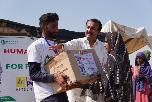 Alhamdulillah, sebanyak 420 jiwa penyintas banjir bandang Pakistan, telah menerima bantuan paket sembako pada Senin (10/10/2022). Amanah para donatur baik Indonesia tersebut, disalurkan langsung siang itu oleh Relawan Respons Dompet Dhuafa bersama We Care Foundation di Soorjani Protection Bund, District Sujawal, Sindh, Pakistan.