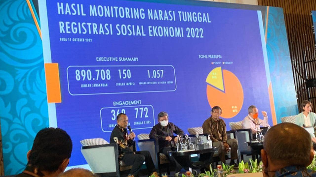 Sosialisasi pendataan awal Regsosek, Rabu (12/10/2022). Foto: Nabil Jahja/Kumparan