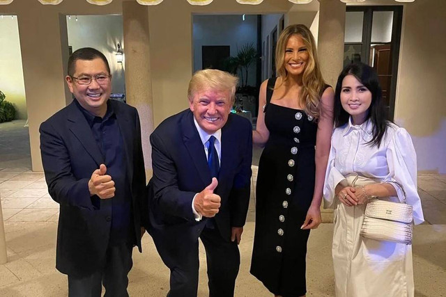 Momen Hary Tanoe Hadiri Election Night Donald Trump di AS | kumparan.com