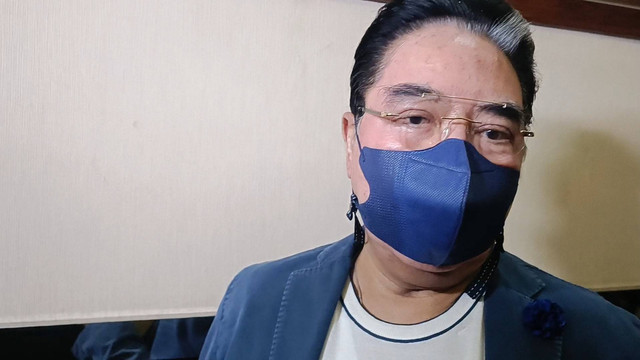 Hotma Sitompul di Polres Jakarta Selatan, Rabu (12/10/2022). Foto: Giovanni/kumparan