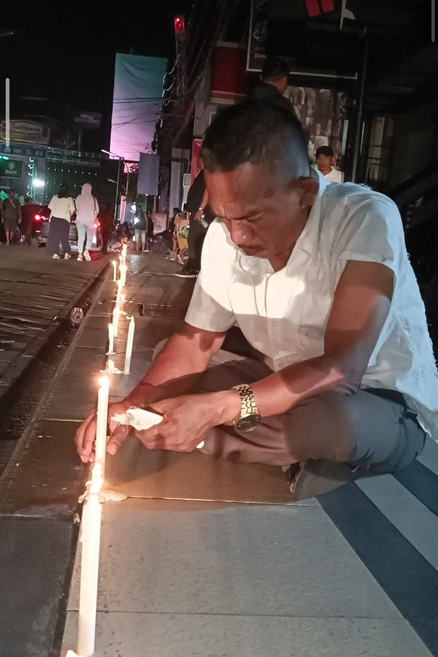  Suasana 20 tahun peringatan bom Bali di Tugu Peringatan Bom Bali. Foto: Denita BR Matondang/kumparan