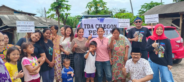 TDA Cilegon peduli untuk masyarakat. foto/dok
