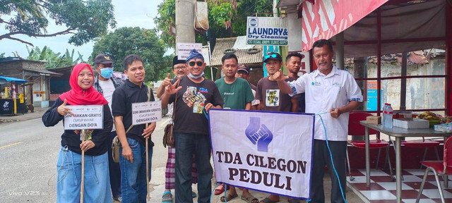 TDA Cilegon Peduli. foto/dok