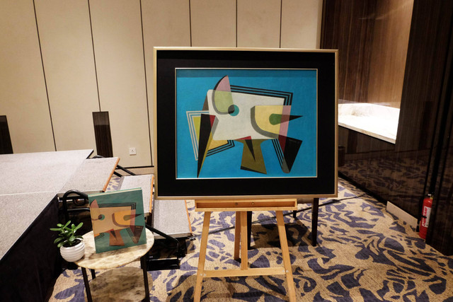 Konferensi pers Art Moments Jakarta 2022, Rabu (12/10). Foto:  Art Moments Jakarta