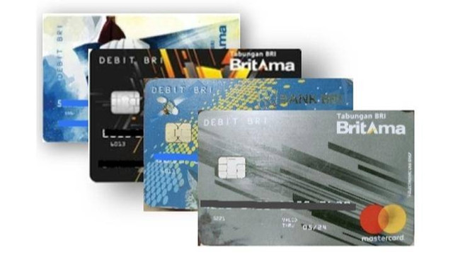 Kartu ATM BRI. Foto: BRI