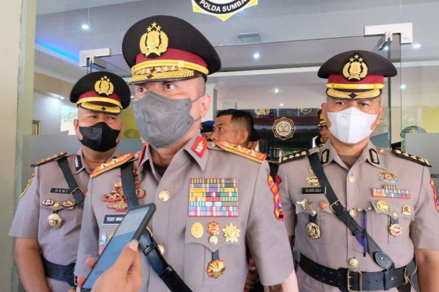 Irjen Pol. Teddy Minahasa Putra. Foto: ANTARA/HO-Polda Sumbar