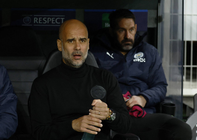 Pep Guardiola. Foto: Ritzau Scanpix/via REUTERS