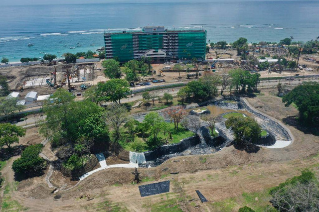 PT Hotel Indonesia Natour (HIN) bekerja sama dengan PT Pertamina Bina Medika - Indonesia Healthcare Corporation (IHC) tengah membangun Kawasan Ekonomi Khusus (KEK) di Sanur, Bali. Foto: Dok. Indonesia Healthcare Corporation
