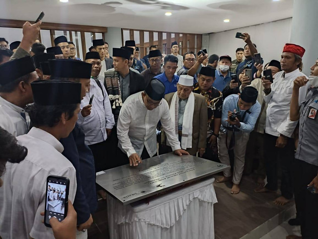 Gubernur DKI Jakarta Anies Baswedan Resmikan Masjid Babul Khoirot di Lebak Bulus. Foto: Dok. Istimewa