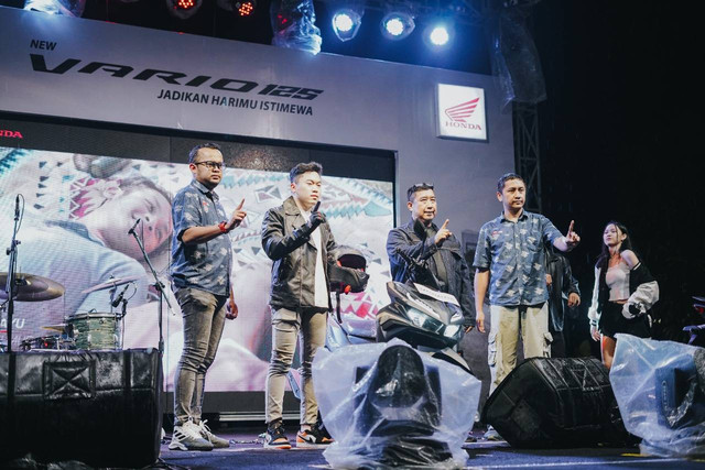 Astra Motor Kalbar perkenalkan New Honda Vario 125. Foto: Dok. Astra Kalbar