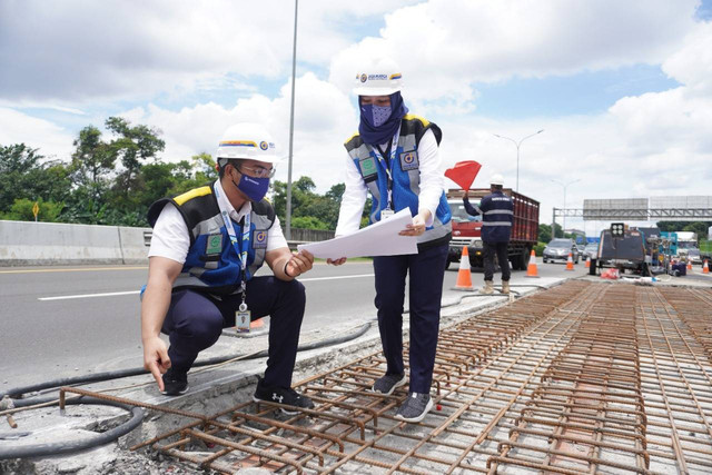 Ilustrasi pekerja PT Jasa Marga.  Foto:  Jasa Marga