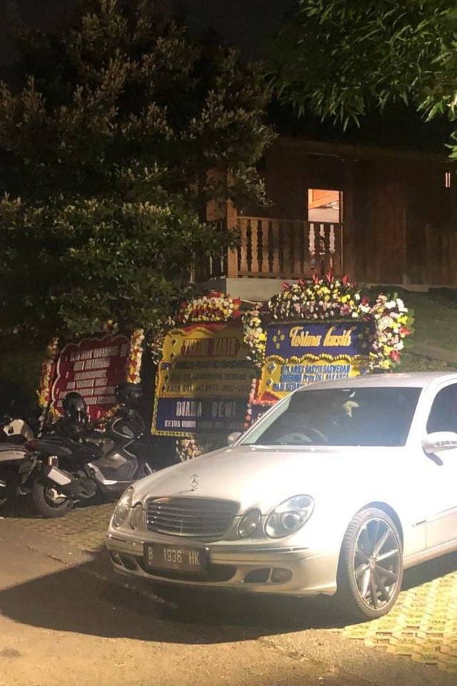 Suasana di Kediaman Anies di Lebak Bulus Jakarta. Foto: Rafyq Panjaitan/kumparan