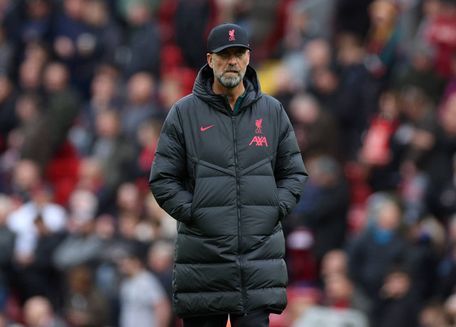 Pelatih Liverpool, Juergen Klopp. Foto: REUTERS/Phil Noble