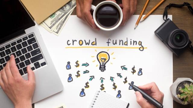 Ilustrasi crowdfunding. Foto: Shutter Stock