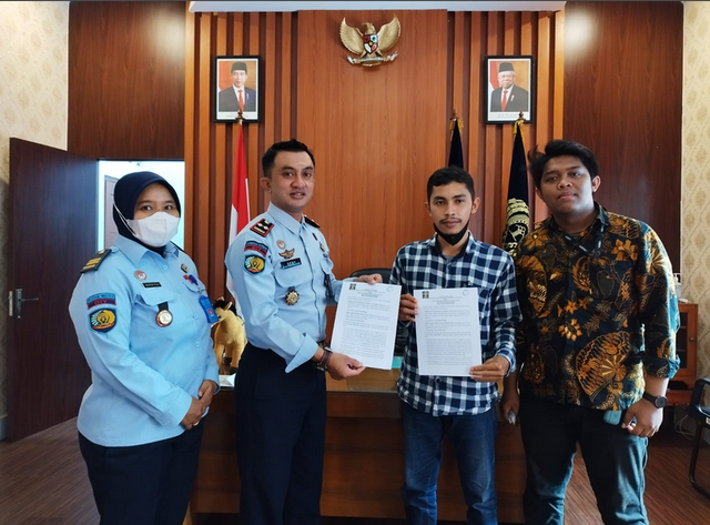 Berikan Batuan Hukum Pada WBP, Rutan Wates Teken Kerjasama Dengan LBH Tentrem