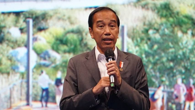 Presiden Jokowi buka jajak pasar IKN Nusantara. Foto: Tim Transisi IKN