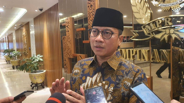 Wakil Ketua Umum PAN, Yandri Susanto di Kompleks Parlemen, Jakarta, Rabu (19/10). Foto: Zamachsyari/kumparan