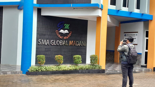 SMA Global Madani Bandar Lampung. | Foto: Sinta Yuliana/Lampung Geh