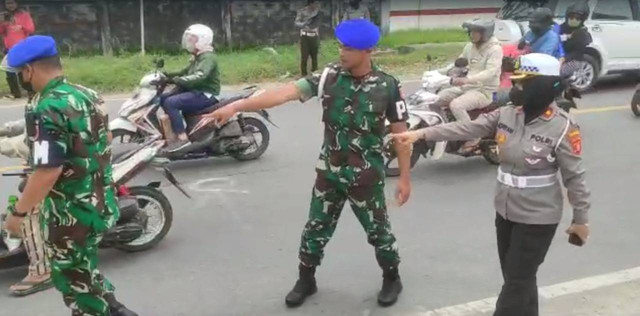 Lokasi anak tabrak orang tuanya yang merupakan anggota TNI di Batakan, Balikpapan Timur, Senin (17/10).  Foto: Dok. Istimewa