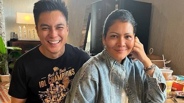 Melanie Subono dan Baim Wong Foto: Instagram/@melaniesubono