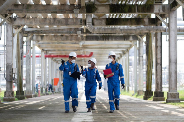 Ilustrasi pekerja Medco Energi. Foto: Dok. Medco Energi