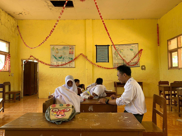 gambar keadaan sekolah pedesaan di kabupaten. sumenep. (sumber: penulis)
