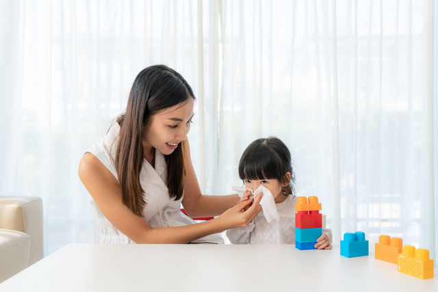 Ilustrasi Anak Flu Foto: Shutterstock