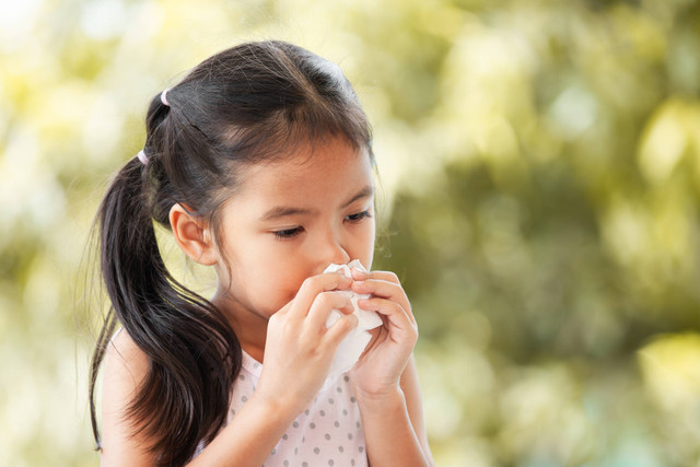 Ilustrasi Anak Flu Foto: Shutterstock