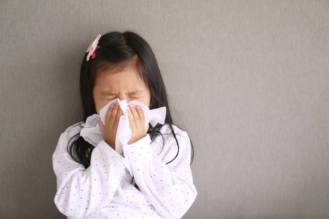 Ilustrasi Anak Flu Foto: Shutterstock