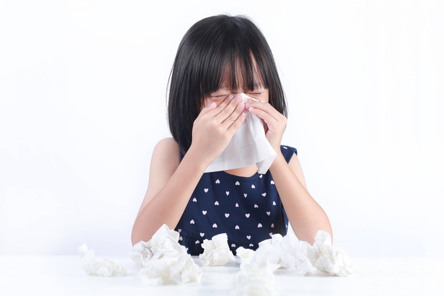 Ilustrasi Anak Flu Foto: Shutterstock