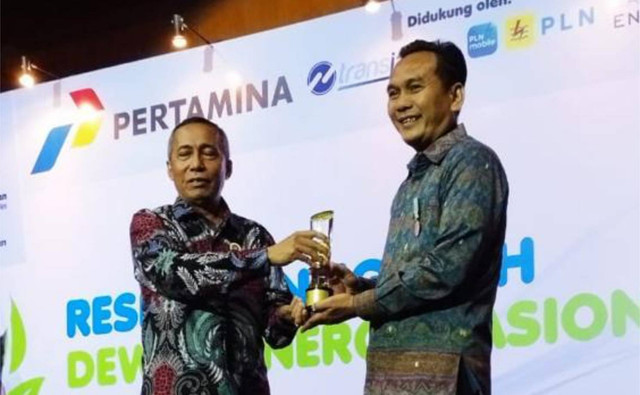 Sumsel terima penghargaan dari Dewan Energi Nasional. Foto: Istimewa