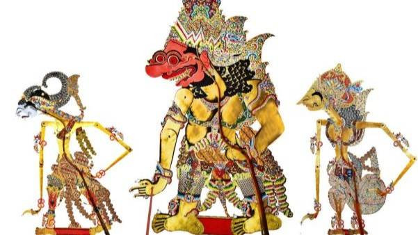 Ilustrasi pewayangan Patih Suwanda, Kumbakarna, dan Adipati Karna