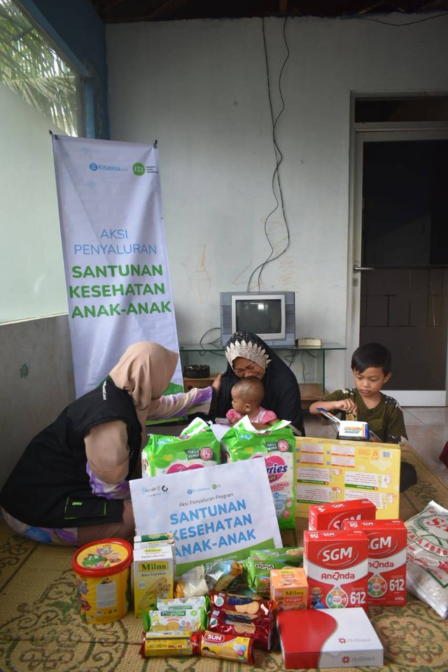 Kitabisa.com - IZI DIY Berikan Santunan Kesehatan pada Naysila Anjani 