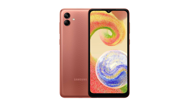 Samsung Galaxy A04. Foto: Samsung