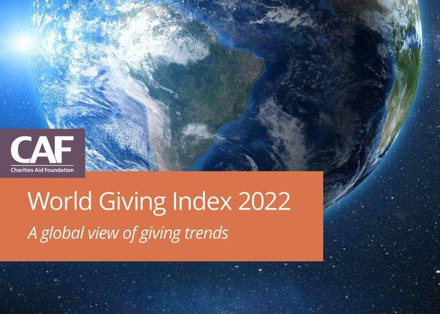 World Giving Index 2022.