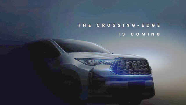 Siluet Toyota Innova baru, yang diunggah media sosial Toyota Indonesia. Foto: dok. Toyota Indonesia